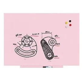 Rocada Whiteboard 75 x 115 cm Rosa