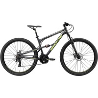 Bikestar Mountainbike 21 Gang Shimano RD-TY300 Schaltwerk, Kettenschaltung, 18628523-45 schwarz 29 Zoll (73,66 cm,