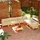 vidaXL Garten-Lounge-Set 9-tlg. creme Kiefer