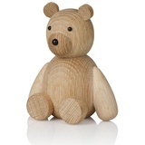 Lucie Kaas - Teddy Holzfigur, H 13,5 cm / Eiche