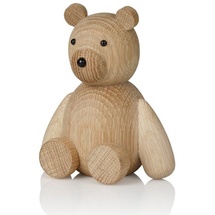 Lucie Kaas - Teddy Holzfigur, H 13,5 cm / Eiche