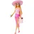Barbie Puppe mit Badeanzug Pink/Weiß HPL73