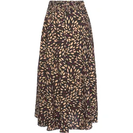 LASCANA Hosenrock Damen Bedruckt Braun 48