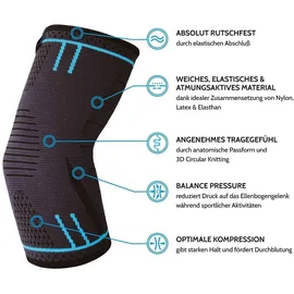 Agile Now Ellenbogenbandage Basic 1 St