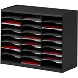 Paperflow Sortiertstation 802.01, 24 Fächer, schwarz