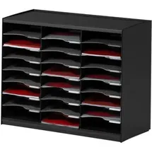 Paperflow Sortiertstation 802.01, 24 Fächer, schwarz