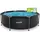 VirtuFit Rundpool Ø244 x 76 cm grau inkl. Filterpumpe