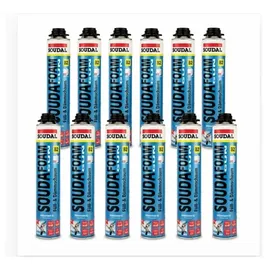 SOUDAL Schaumpistole Set 12 x 750 ml