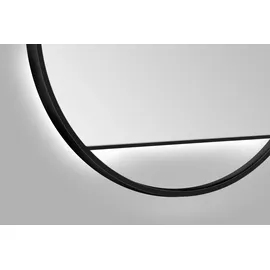 DSK LED Lichtspiegel Silver Cosmos 80 cm schwarz