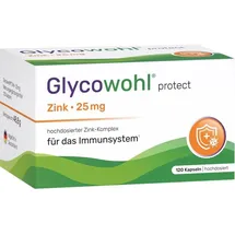 Heilpflanzenwohl Glycowohl Zink-Komplex 25 mg hochdosierte Kapseln