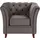 Home Affaire Chesterfield-Sessel Reims Polyester 98 x 76 x 88 cm Braun