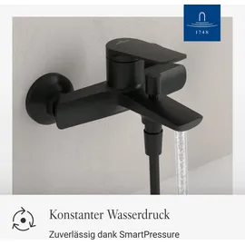 Villeroy & Boch Oasis Badewannenarmatur Aufputz Matt Black