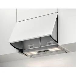 DEB2631S Abluft/Umluft Dunstabzugshaube/Esse Einbau 60 cm Silber (Versandkostenfrei)