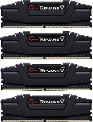 128GB (4x32GB) G.Skill RipJaws V DDR4-3600 CL18 RAM DIMM Speicher Kit