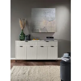beautysofa Linna 165 x 86 x 40 cm Beige / Blau / Grün