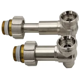 Simplex Hahnblock ET2/50 Exclusiv Eckform für Heizkörper 3/4 Zoll