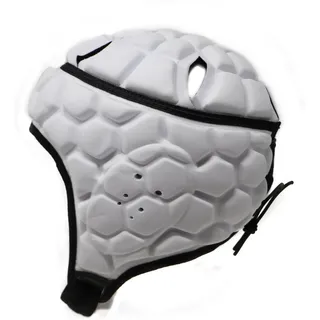 Barnett Heat PRO Rugby Helm, Spielhelm Profi, Farbe weiß (M)