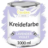 Creative Deco Kreidefarbe 1 l lila