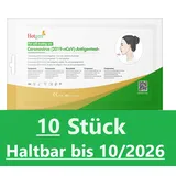10 x Hotgen Corona Schnelltest Antigen Selbsttest Laientest Covid Test BfArM