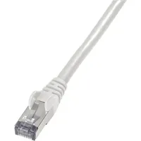 goobay 2m CAT 6 Patchkabel, S/FTP (PiMF), Grau, 2 m