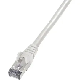 goobay 2m CAT 6 Patchkabel, S/FTP (PiMF), Grau, 2 m
