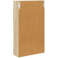vidaXL Badezimmer-Wandschrank mit Regal Sonoma-Eiche 40 x 14 x 70 cm