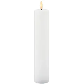 Sirius Sille LED Echtwachskerze 25 cm weiß