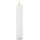 Sirius Sille LED Echtwachskerze 25 cm weiß