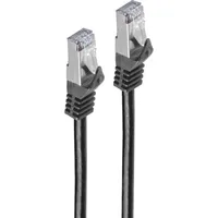 ShiverPeaks BASIC-S, Cat7, 0.5m Netzwerkkabel Schwarz 0,5 m U/FTP (STP)