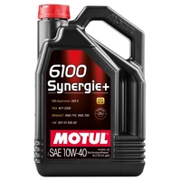Motul 6100 Synergie+ 10W-40 5 L, Brown
