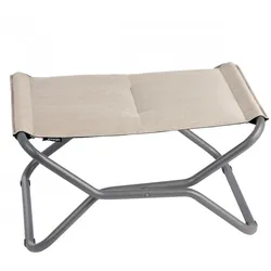 Outdoor Beinauflage BAYANNE Hedona Latte / Gestell Titane