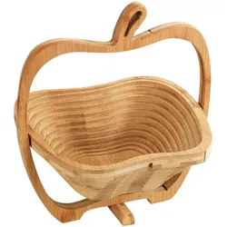 Maximex Obstschale faltbar braun