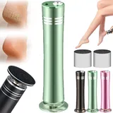 Dermaglide Hornhaut Entferner, Dermaglide Pro Hornhaut Inkl 60 Glide Pads Gratis, Dermaglide My Eluna Hornhaut Entferner, Effektive Hornhautentfernung FüR Zuhause (Grün)