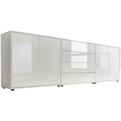Sideboard Mailand Set 5 Weiß