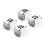 Bosch Smart Home Heizkörper-Thermostat II, Funk-Heizkörperthermostat, 4er-Pack