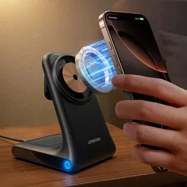 Joyroom JR-W15 Wireless Charger Ladestation mit MagSafe - Schwarz
