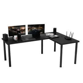 Möbelsystem Eckschreibtisch Gamingtisch schwarz