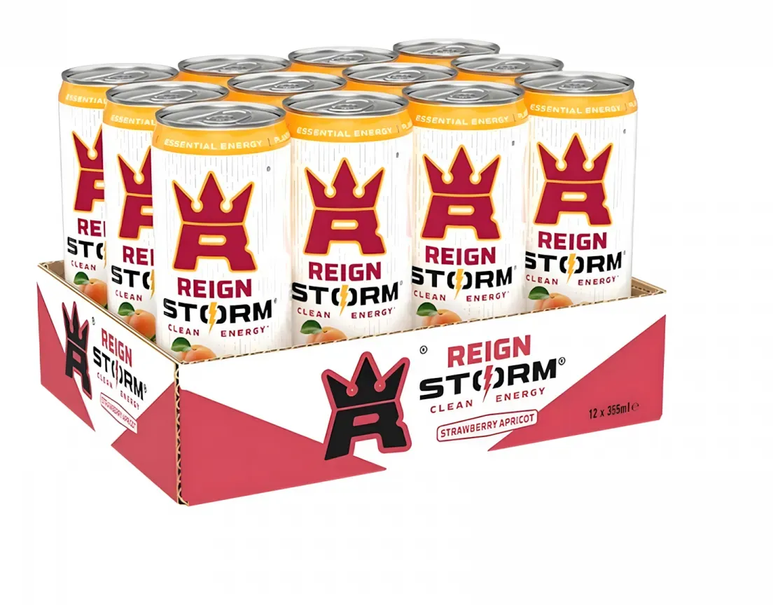 Reign Storm Energy Strawberry Apricot 12 x 355ml