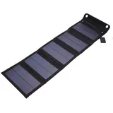 Faltbare 15-w-/5-v-solarpanel-tasche, Flexibles, Faltbares Solarladepanel Für Mobiltelefone, Geeignet Für Outdoor-aktivitäten Wie Camping, Wandern Und Trekking.