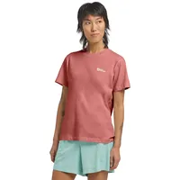 Jack Wolfskin Essential Kurzarm-t-shirt - Mineral Red - 2XL