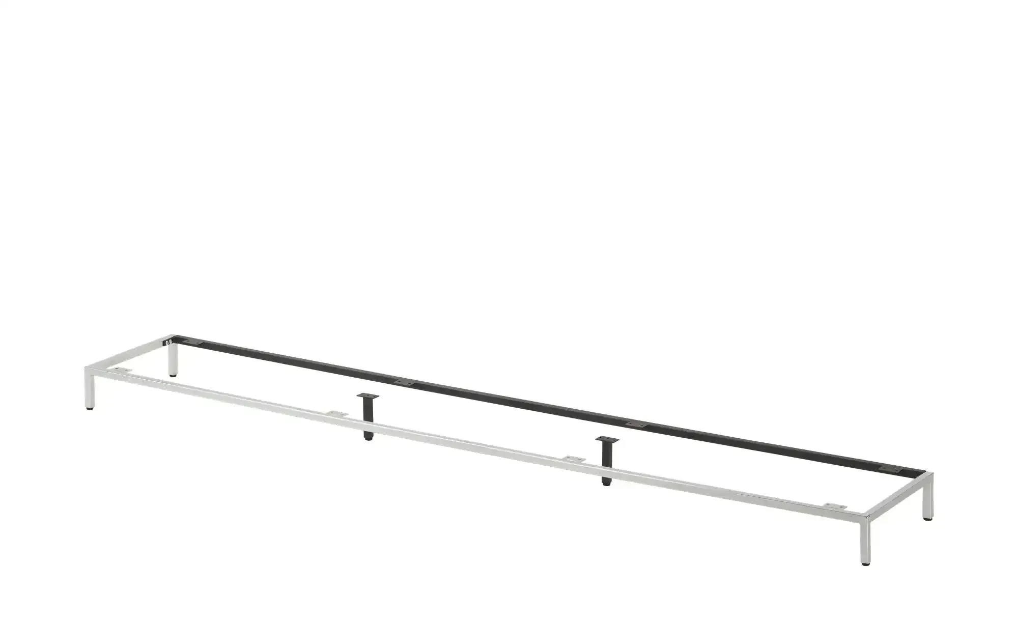 Metallgestell   ¦ silber ¦ Maße (cm): B: 225 H: 13 T: 38.0