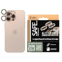 Panzer Glass SAFE. by PanzerGlass Kameraschutz iPhone 16 Pro / 16 Pro Max Glitter Gold