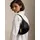Ralph Lauren ID Collection Small Schultertasche Leder Black