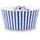 Pip Studio Royal Stripes Schale Blau 12 cm