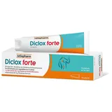 Diclox forte Schmerzgel von ratiopharm lindert akute Rücken- und Gelenkschmerzen effektiv mit Diclofenac in der doppelten* Wirkstoffkonzentration, 50 g Gel