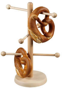 Kesper Brez'n - und Wurstständer, 6-armig, Ideal zur Präsentation von Snacks, Höhe: 37 cm