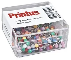 250 Printus Pinnnadeln farbsortiert