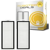 Roboter Deals Zubehör - Feinstaubfilter, Ersatz-Filter (2 Stück) für Roborock Q7 Max u. Q7 Max Plus Staubsaugroboter