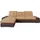 sit&more Eckcouch Kunstleder 2-Sitzer Braun