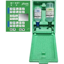 PLUM Augen-Notfallstation DUO in Wandbox